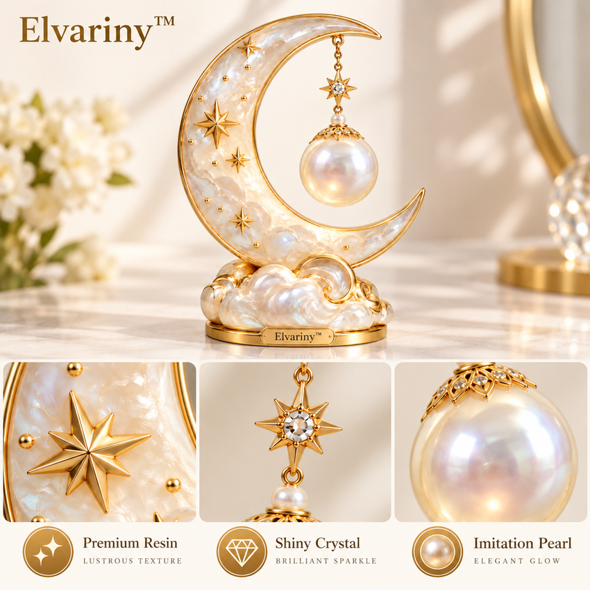 Elvariny™ Ocean Crest Crystal Wave Sculpture