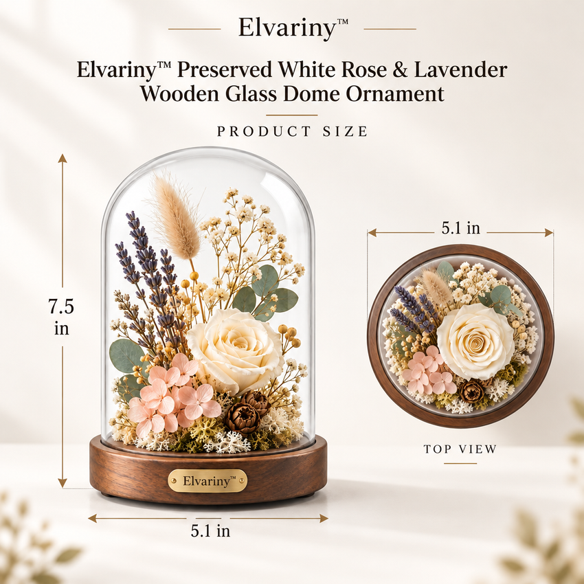 Elvariny™ Amber Flow Sculptural Hourglass