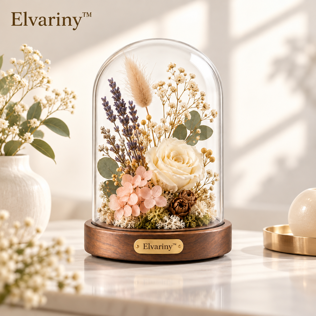 Elvariny™ Amber Flow Sculptural Hourglass - view 4