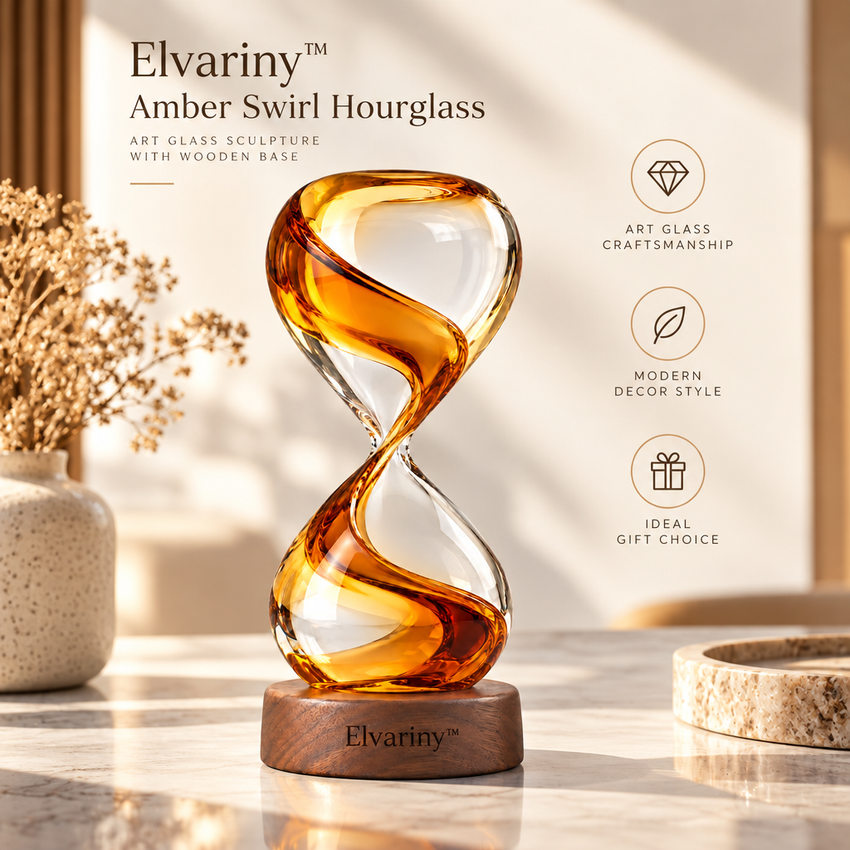 Elvariny™ Ivory Arch Abstract Table Sculpture