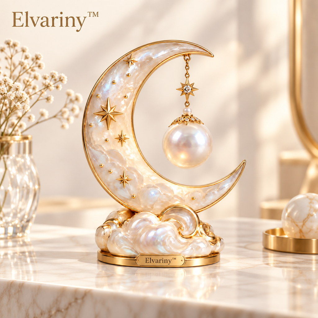 Elvariny™ Ocean Crest Crystal Wave Sculpture - view 3