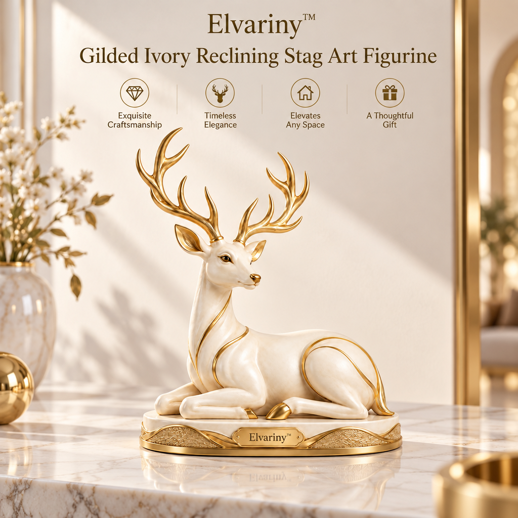 Elvariny™ Travertine Crescent Moon Sculpture - view 4